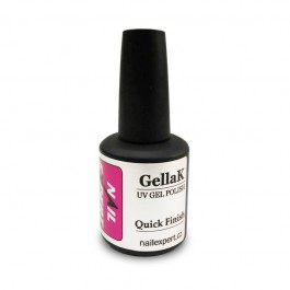 QUICK FINISH vrchní bezvýpotkový UV gel 10ml